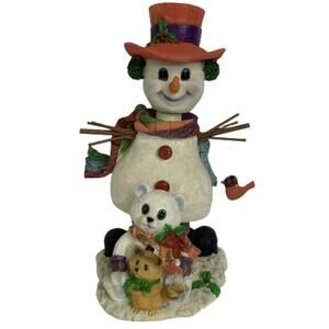 Scotts Rock-n-Snowman Bobblehead Ornament Decor